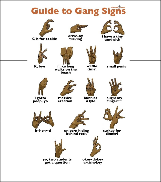 Gang signs