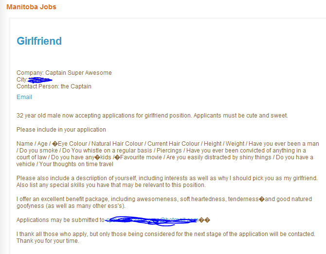 Read girlfriend application from the story wuicsiidkfjd by huffingsmarties ...