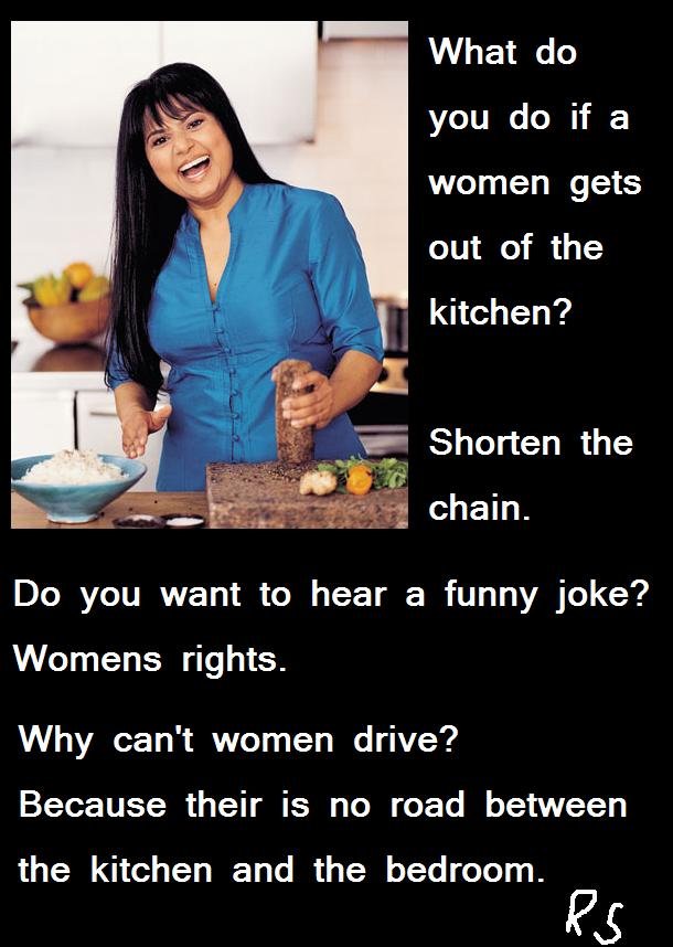 Jokes women and kitchen 69+ Sexist