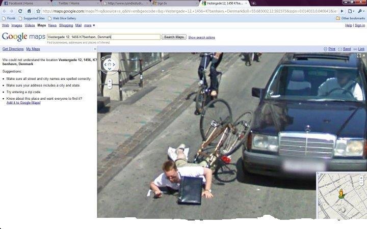 Google Street View Blunder