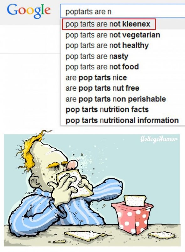 Google Has Interesting Suggestions