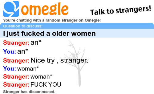 On omegle women older 96 Women