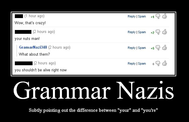 Grammar Nazi Logo 5768