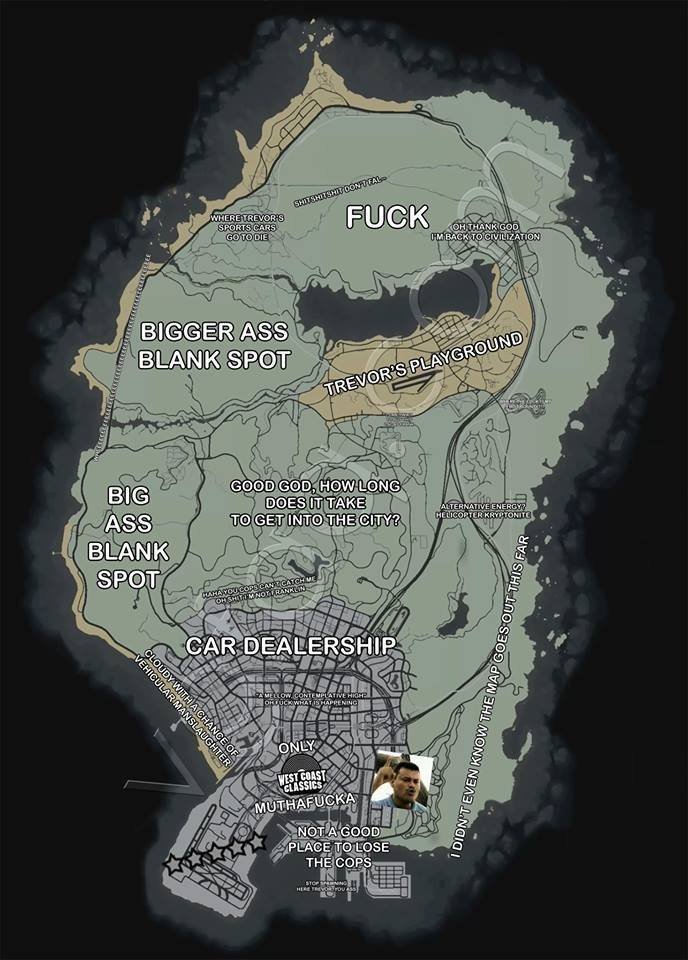 GTA 3 map in a nutshell : r/GTA