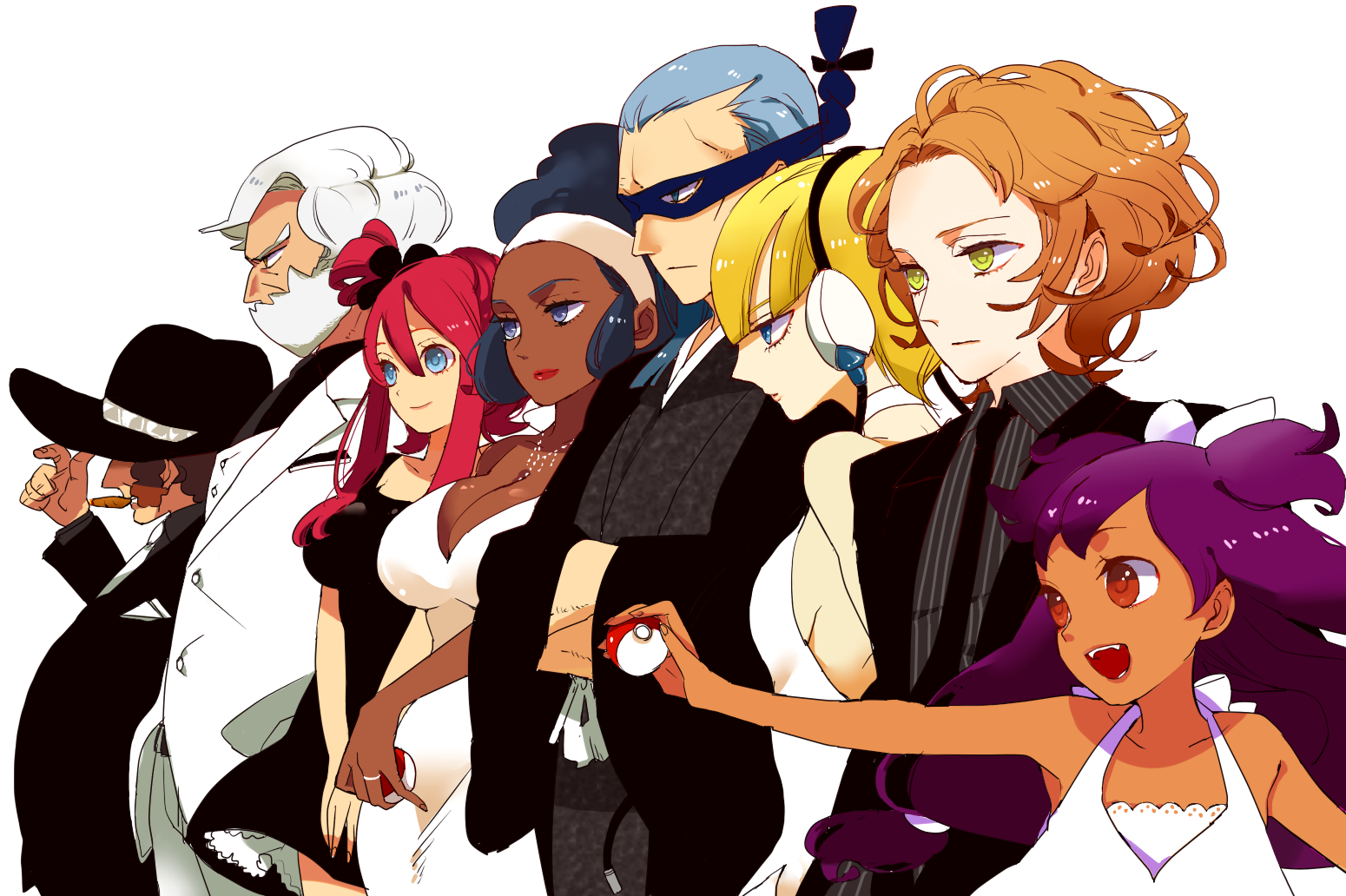 Gym Leaders Pokemon Black and White