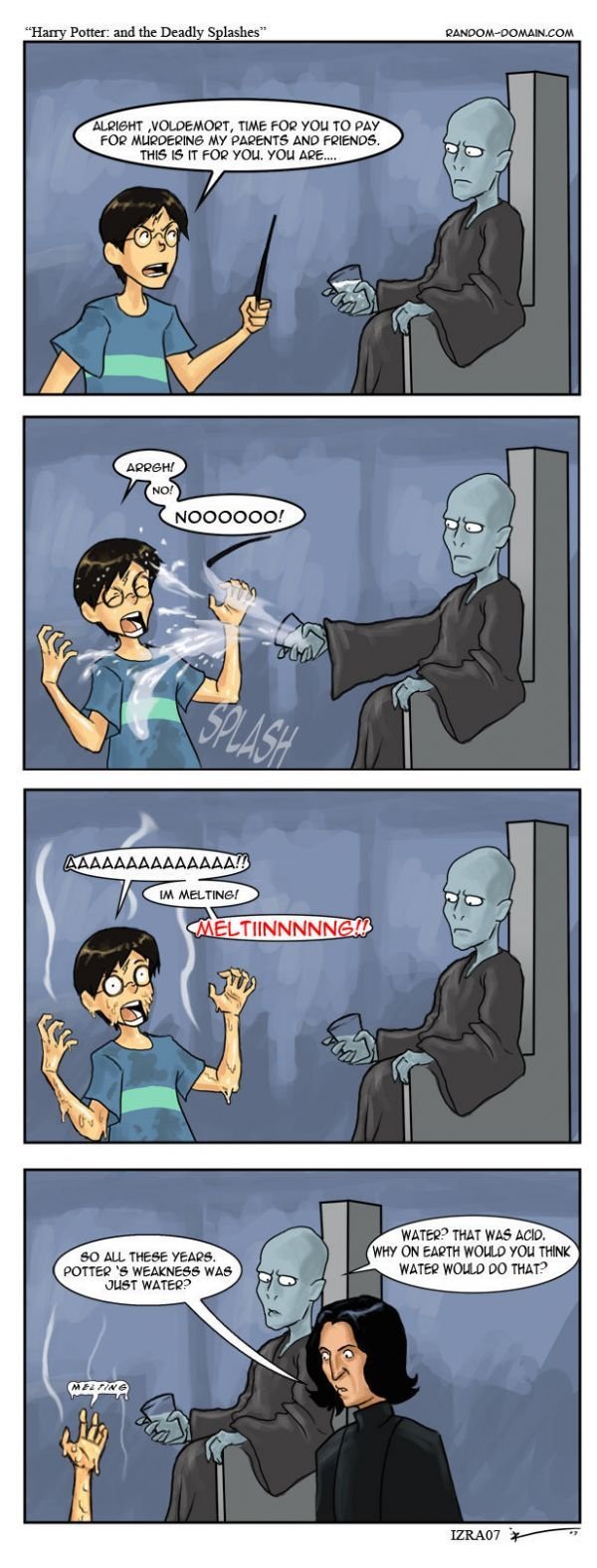 Harry Potter vs Voldemort Harry Potter vs Voldemort