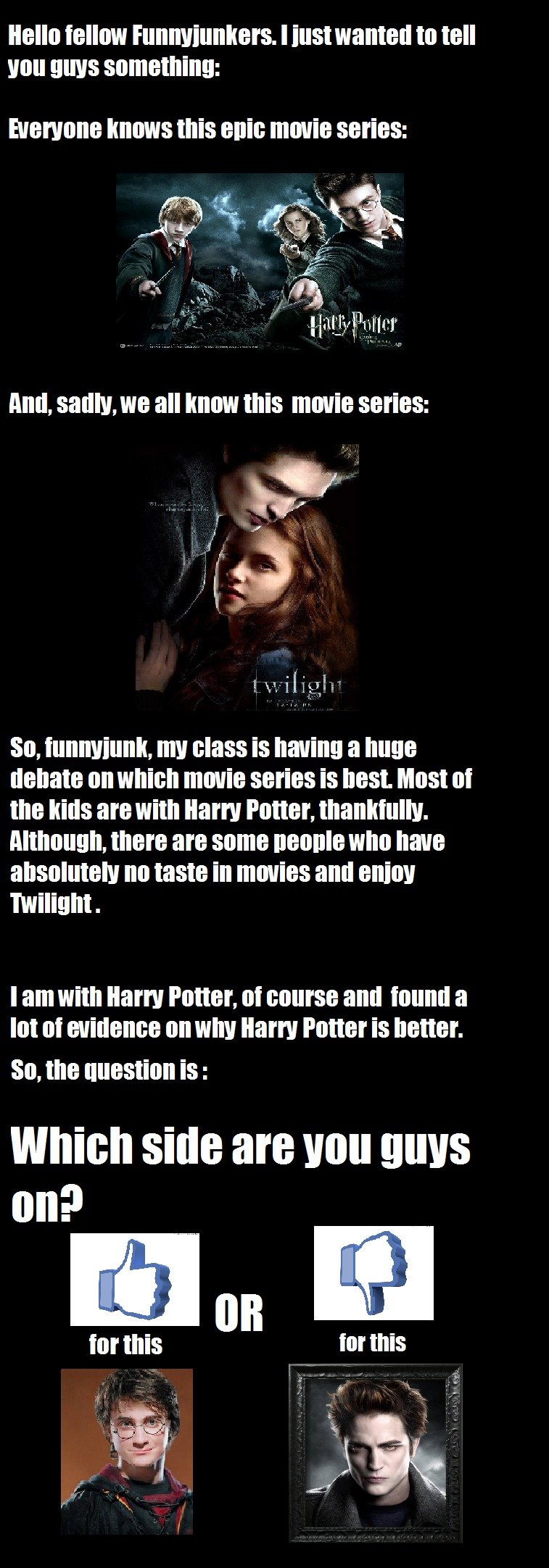 Harry Potter VS Twilight