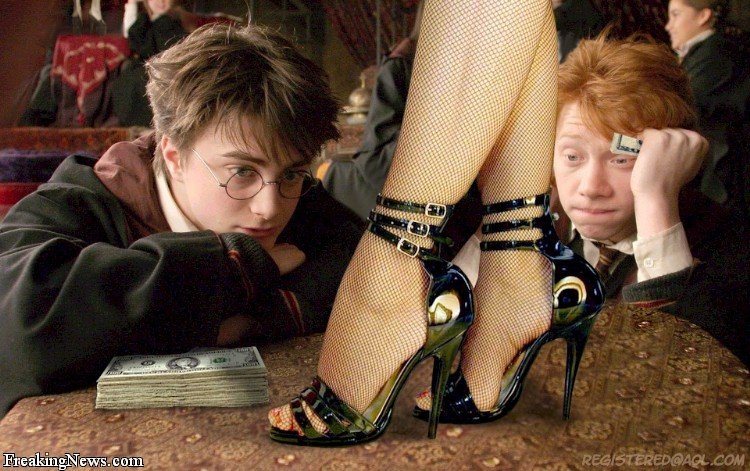 Harry Potter Foot Porn - Harry Potter Strip Club