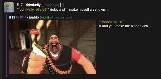 sandvich and me going to beat your