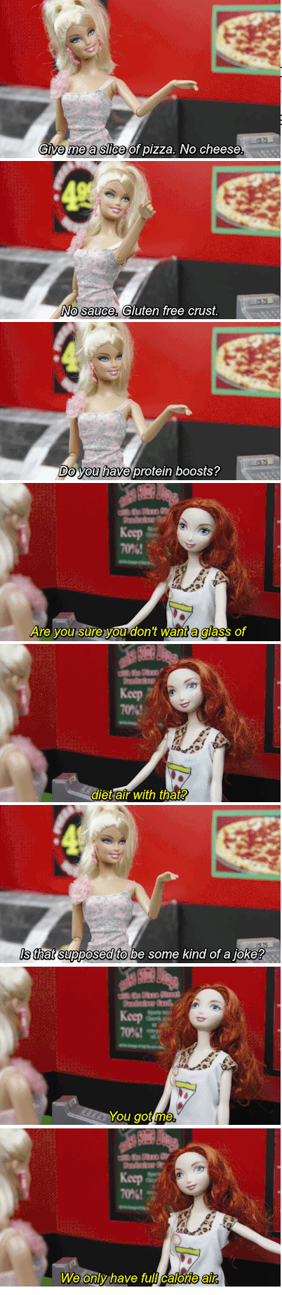 barbie stop motion high school