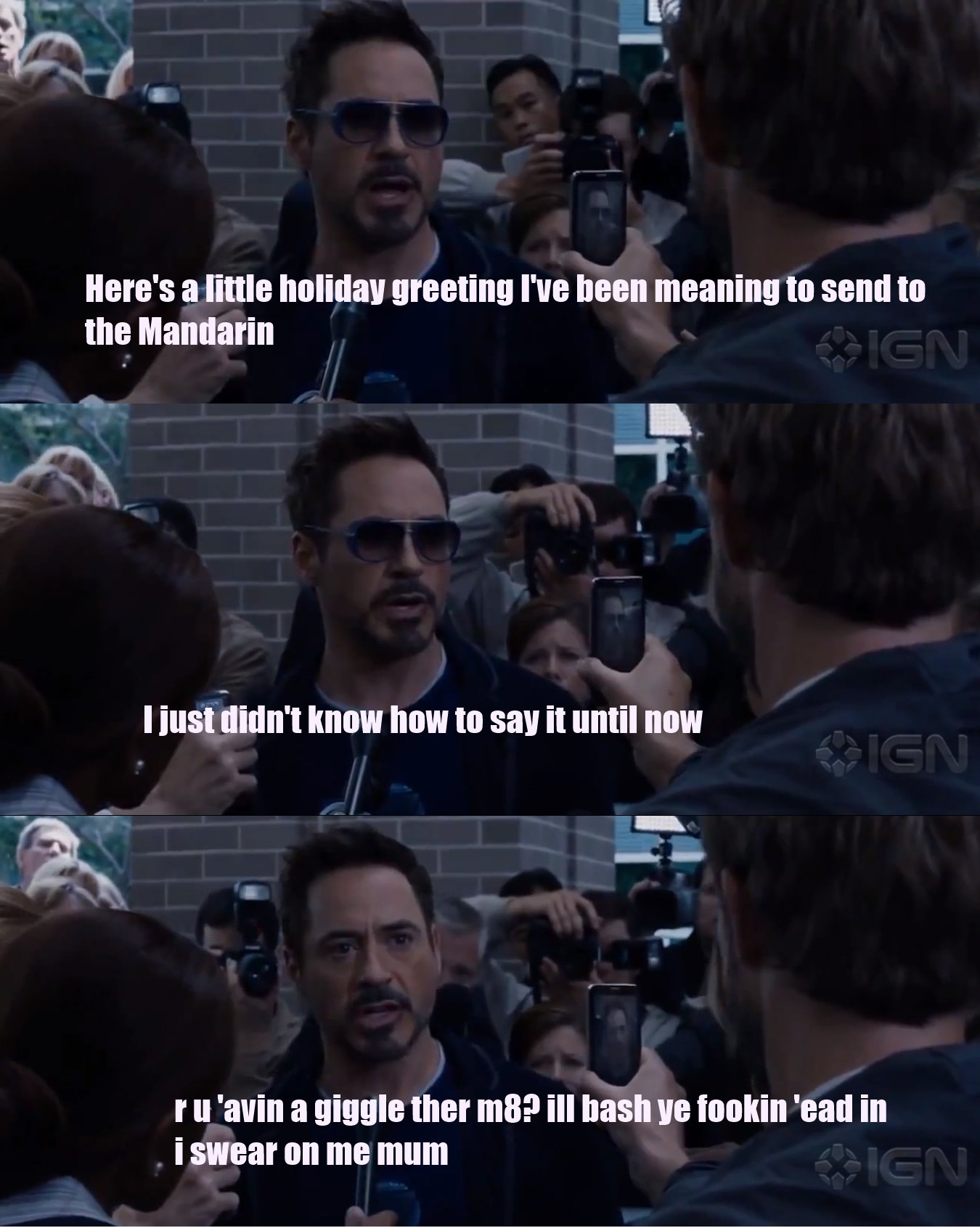 Iron Man 3 Deleted Scene Iron Man 3 Deleted Scene
