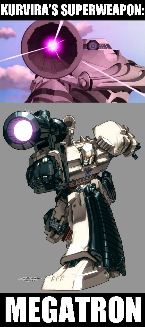 Living With A Bootylicious Superweapon Kuvira's Superweapon looks familiar