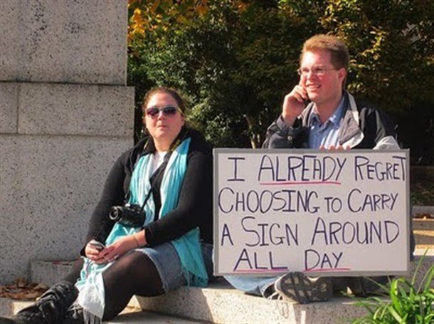 Image result for lazy protesters