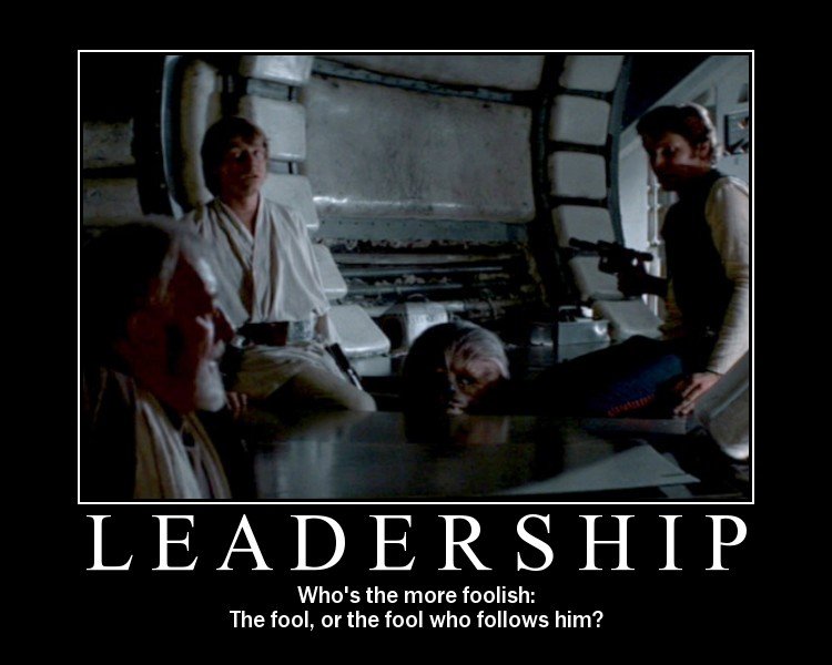 leadership is funny