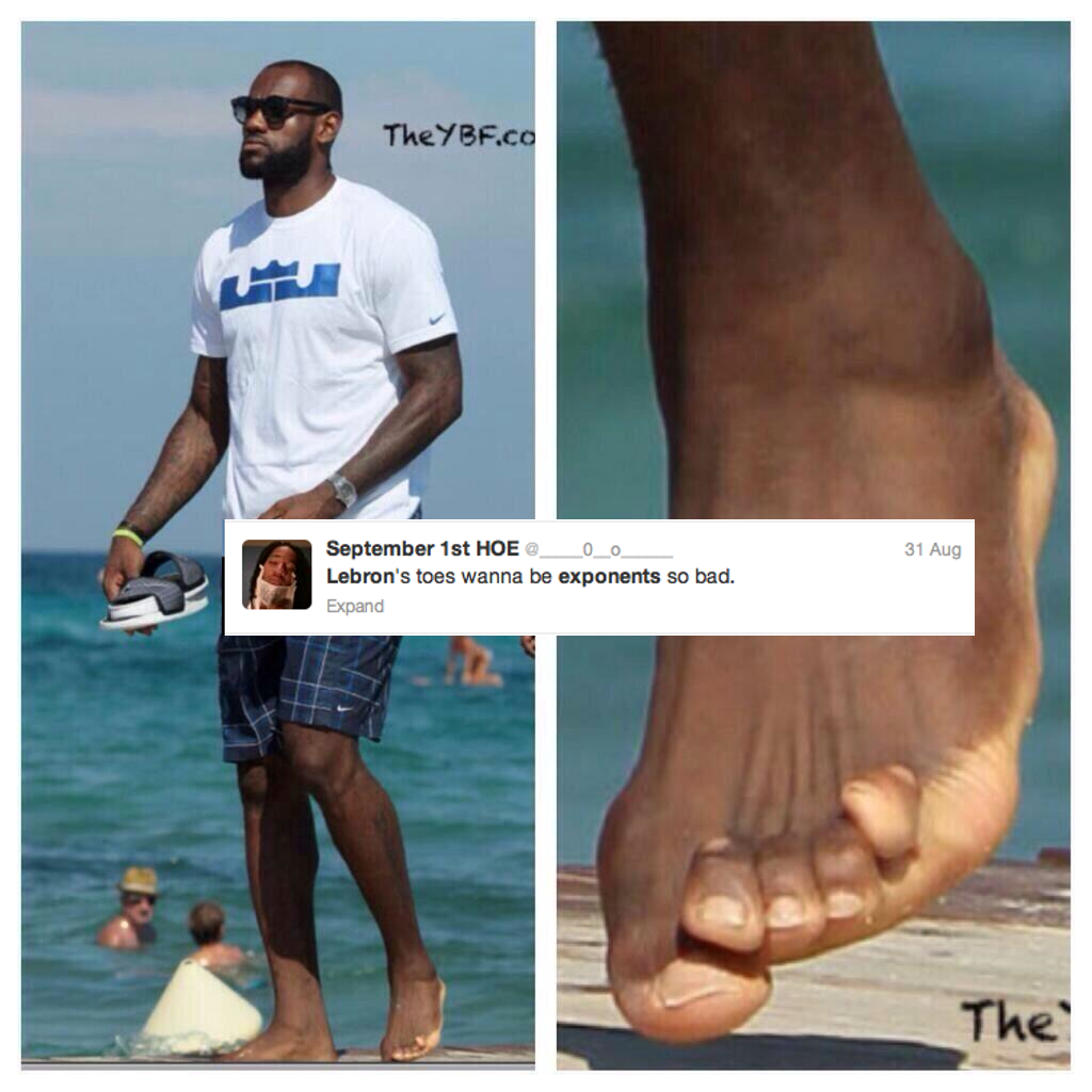 Guy feet black 