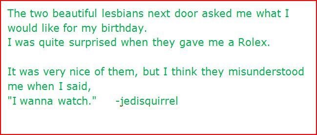 Lesbians next door