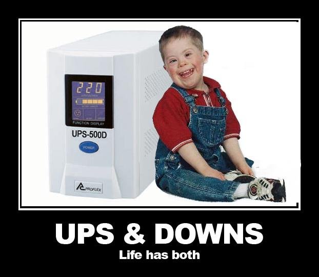 Life Has Ups And Downs