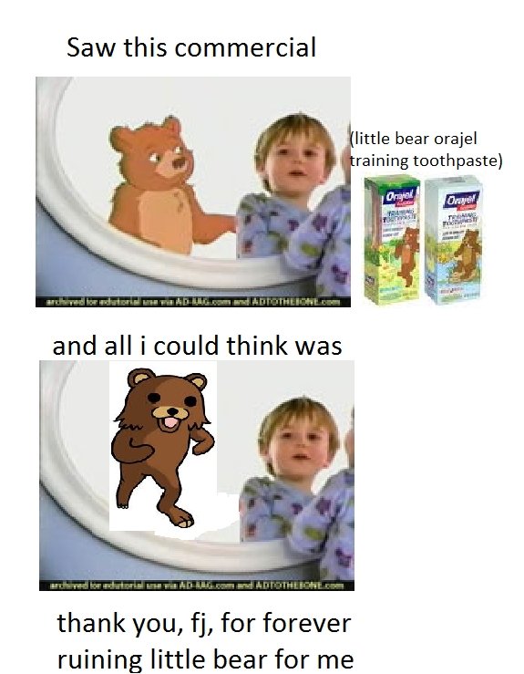 orajel little bear