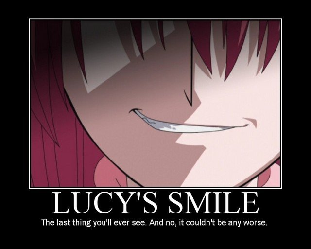 Lucy's smile (Elfen Lied)