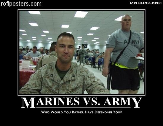 marines vs. army