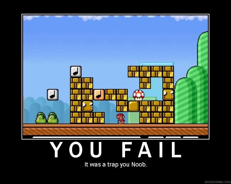 Mario fail