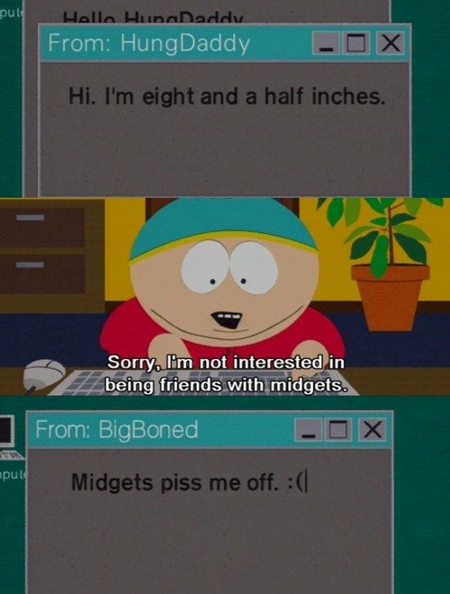 South park cartman midget