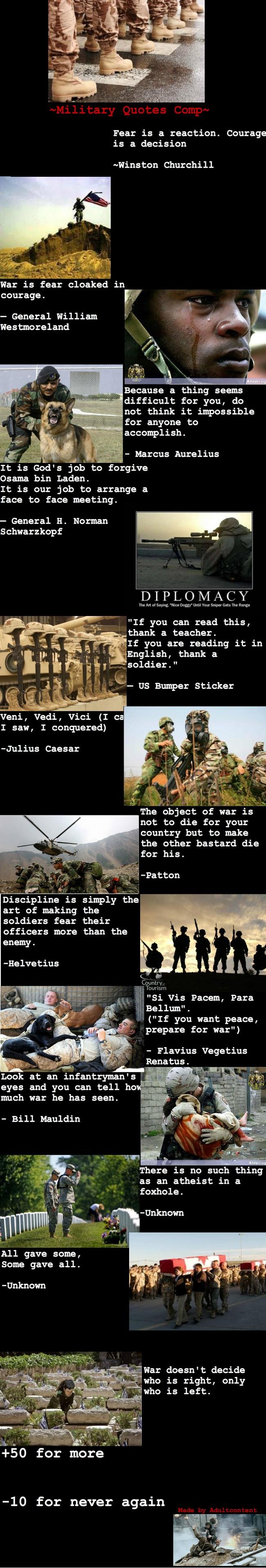 Military Inspirational Quote Comp