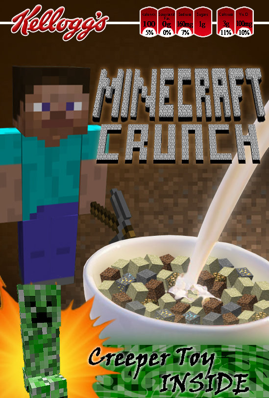 Minecraft Cereal