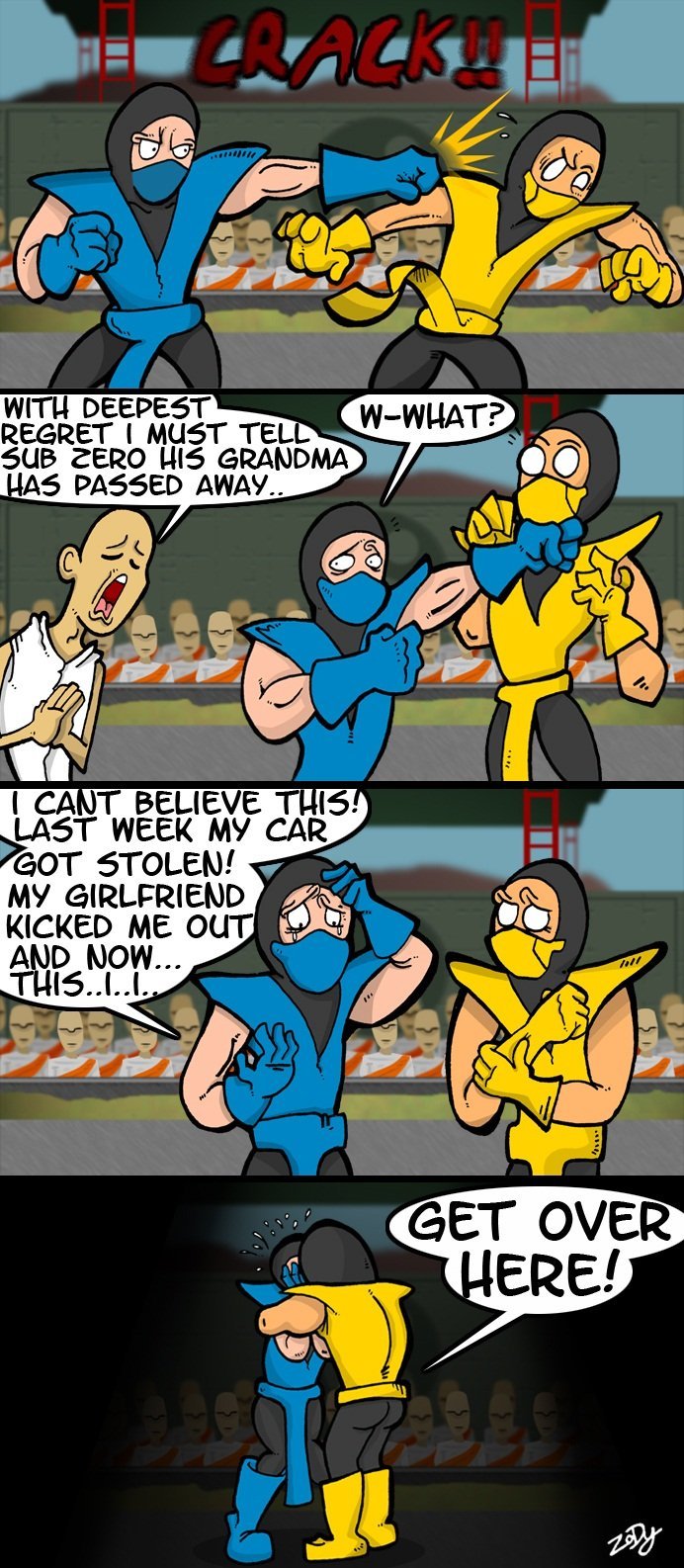 Mortal Kombat's Story is No Good #doobusgoobus #animation #story #joke, Funny Joke Videos