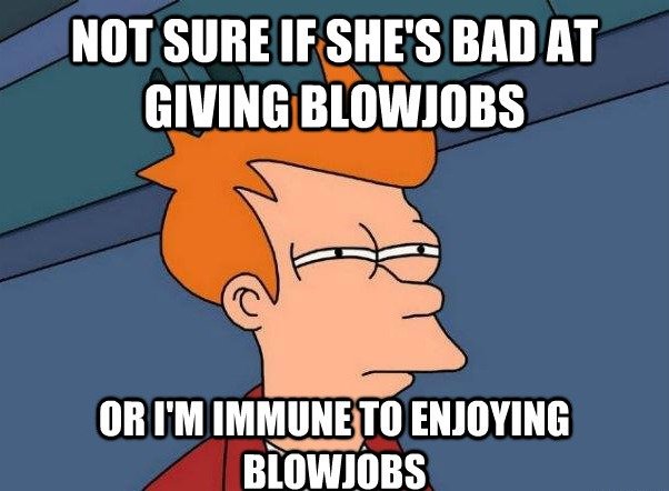 never had a blowjob