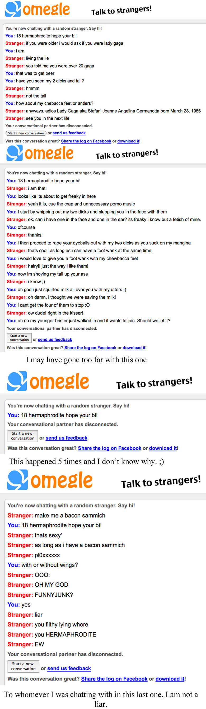 My Omegle Prank Read Description