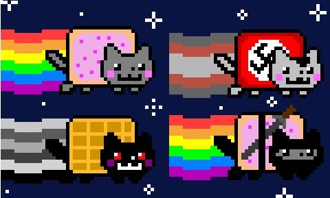 My 4 Favorite Nyan cats