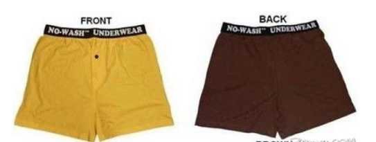 no wash underwear