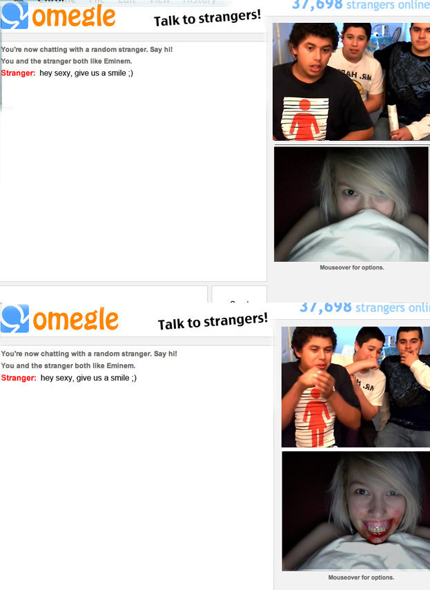 oh omegle. 