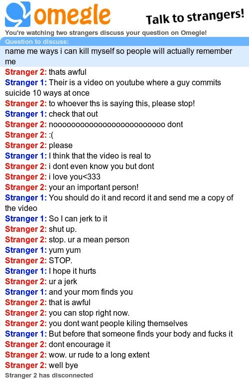 Omegle freak