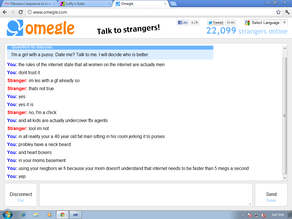 Omegle Kids Pussy