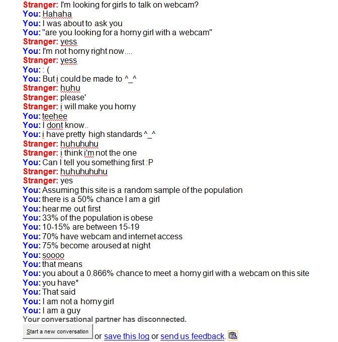Omegle Sexting