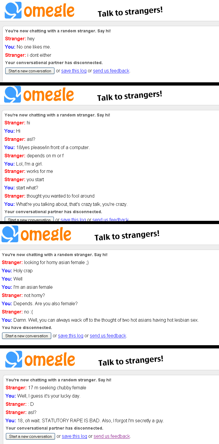 Omegle hot chat