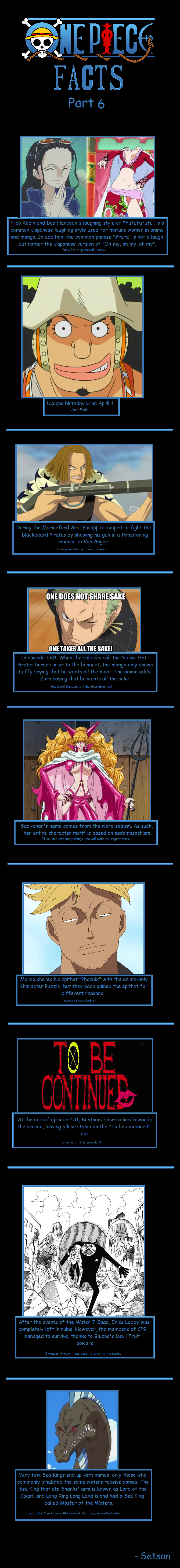 One Piece Facts 6