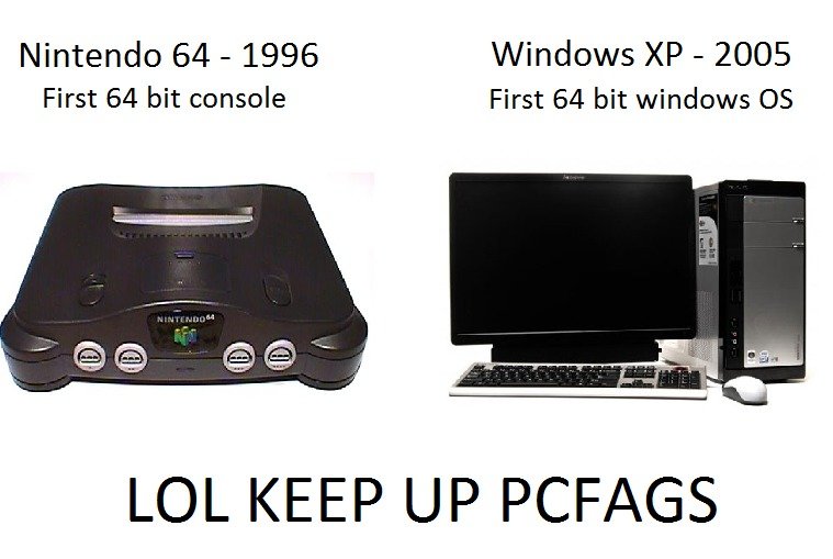 first 64 bit console