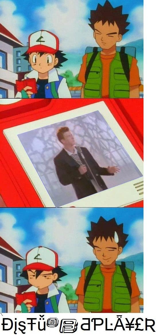 Pokemon rick rollS