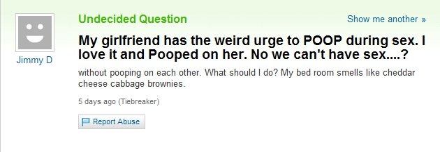 Poop during sex