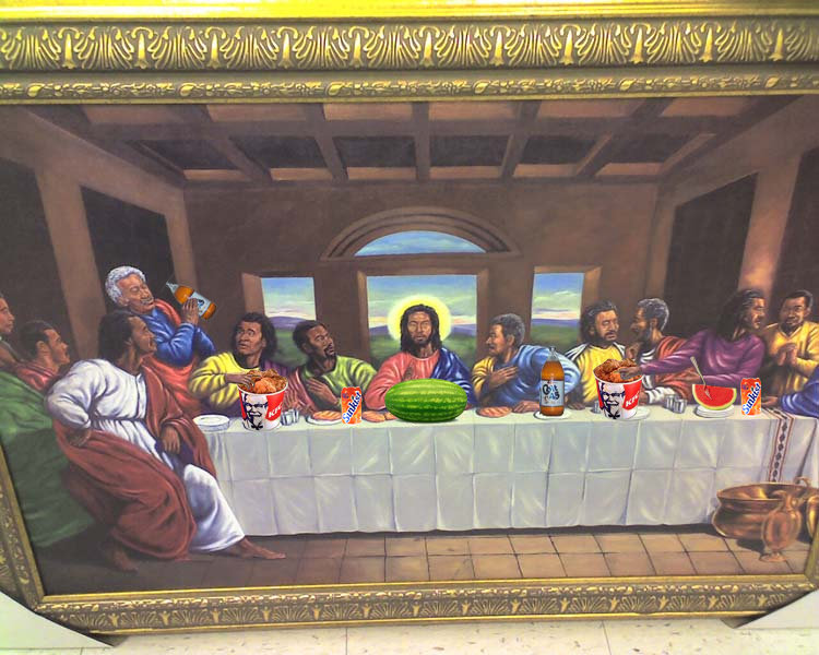 Racist Last Supper
