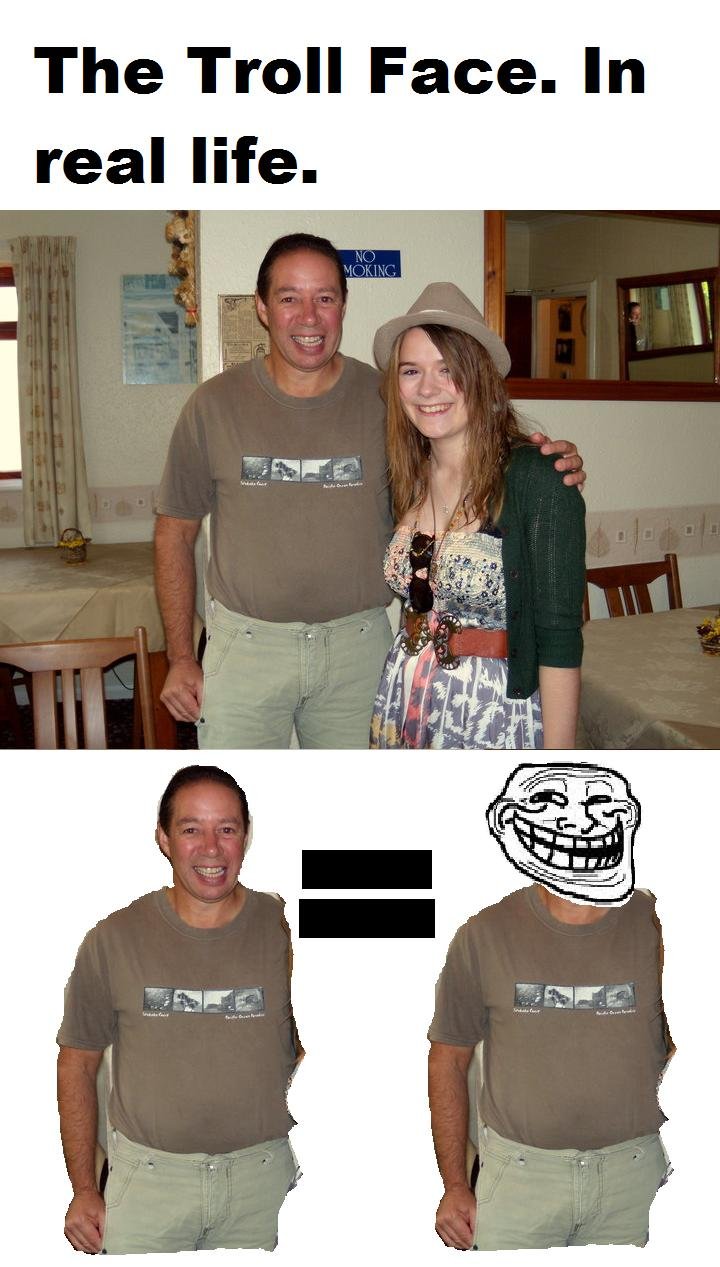 Real Life Troll Face