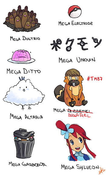 Mega Unown (Rejected)