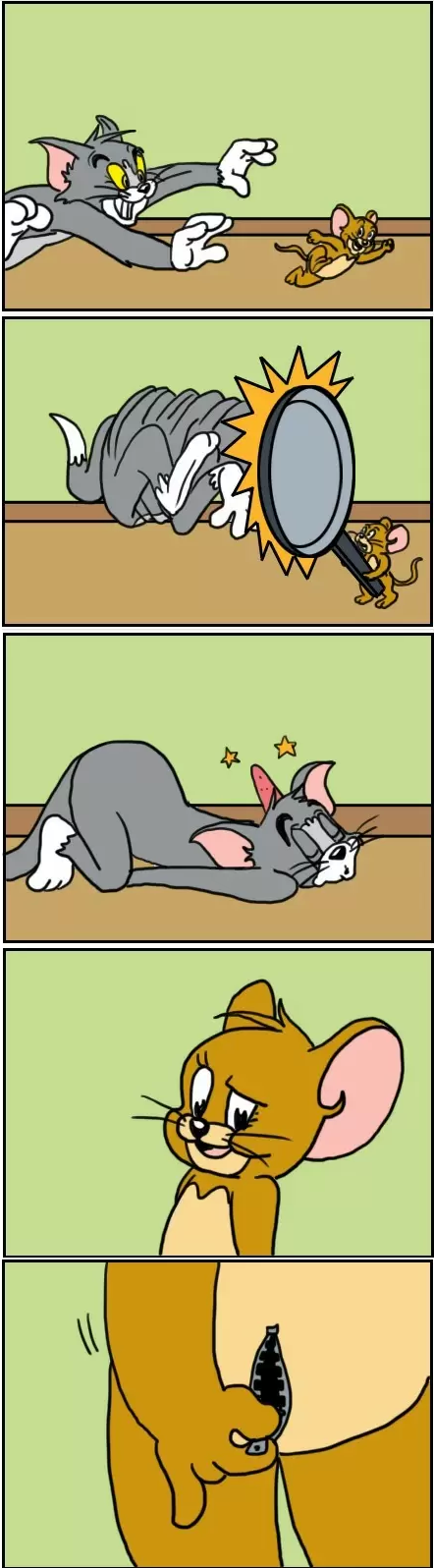 tom and jerry gif childhood ruined