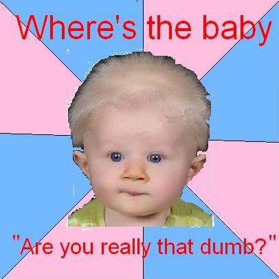 sarcastic baby