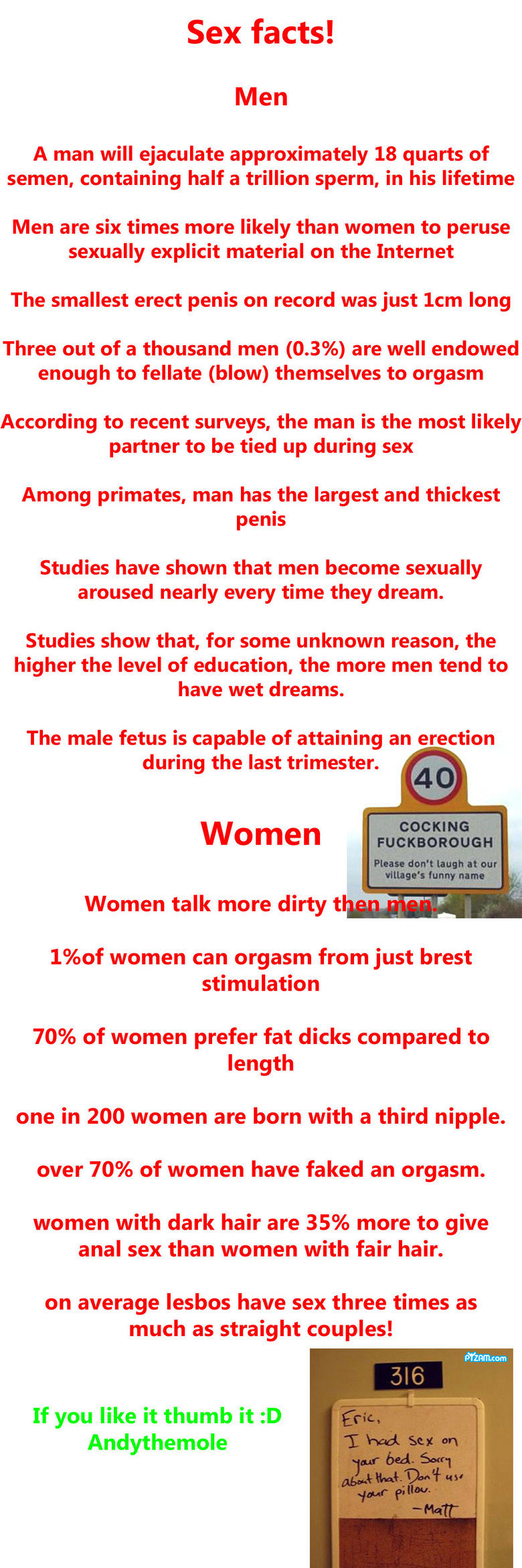 Sex Facts