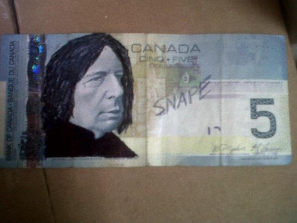 Snape Dollar Dollar Bill Yall