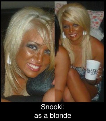 Snooki As A Blonde